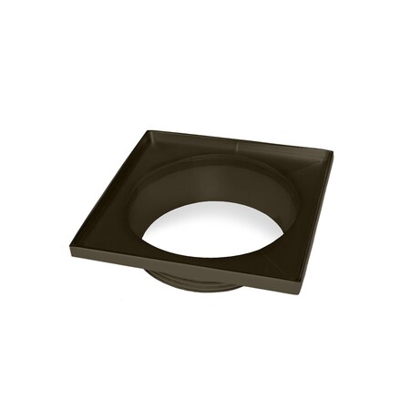 Infinity Drain 5x5 SS 4 in Throat only in Oil Rubbed Bronze T_54_ORB